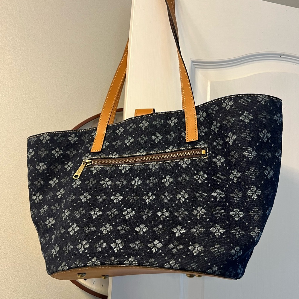 Patricia Nash Marconia Denim tote - Picture 7 of 13